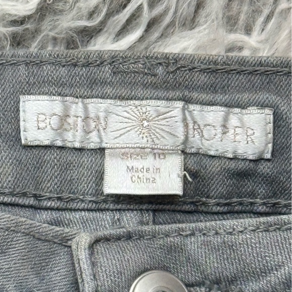 Boston Proper Gray Tassel Jeans - Picture 6 of 11